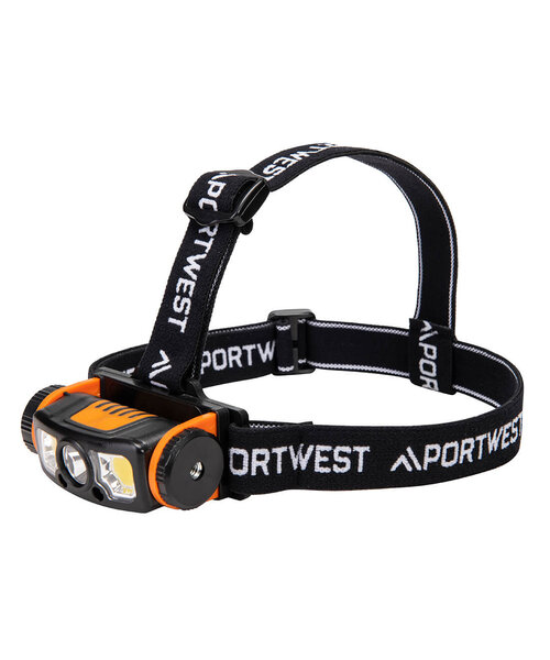 Portwest PA76BKO - LED motion sensor USB head light (O)