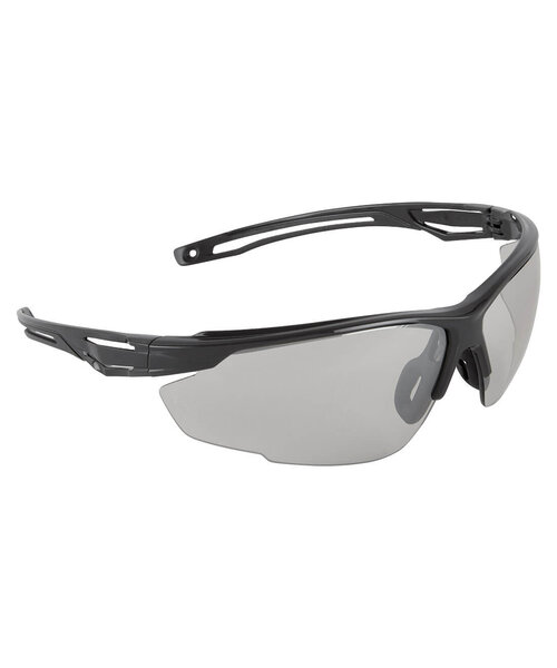 Portwest PS36MIR - Anthracite Safety Glasses (R)