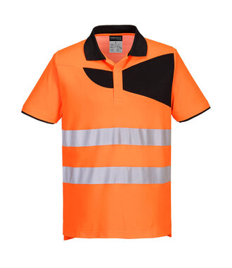 PW212OBR - Polo haute visibilité PW2 M/C (R)