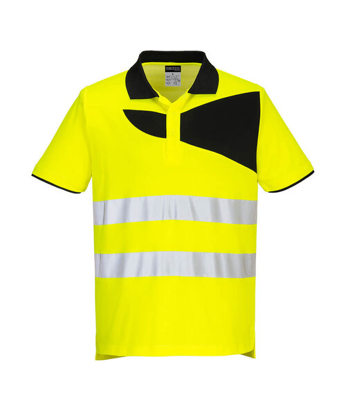 Portwest PW212YBR - Polo haute visibilité PW2 M/C (R)