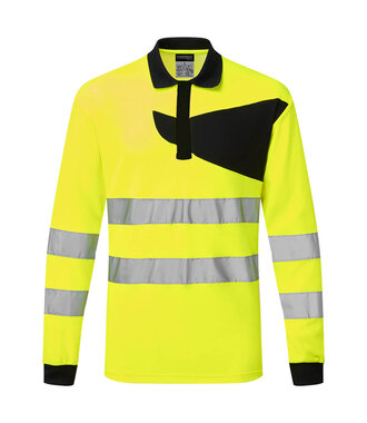 PW220YBR - Polo Haute Visibilité ML PW2 (R)