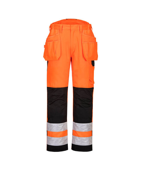 Portwest PW242OBR - PW2 warnschutz-bundhose mit holstertaschen (R)