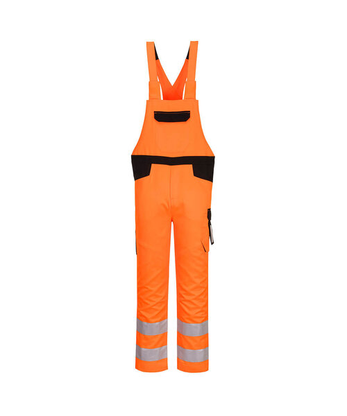 Portwest PW244OBR - PW2 Hi-Vis Bib and Brace (R)
