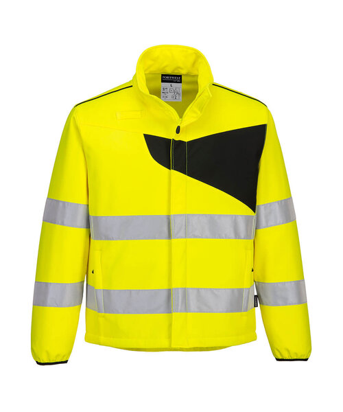 Portwest PW275YBR - PW2 Warnschutz Softshell-Jacke (2L) (R)