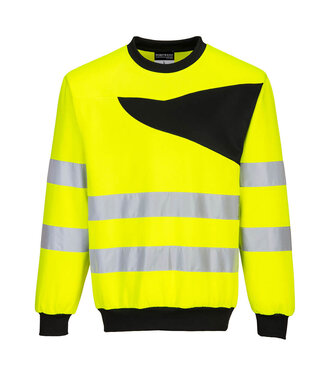 PW277YBR - Sweat-shirt haute-visibilité à col rond PW2 (R)