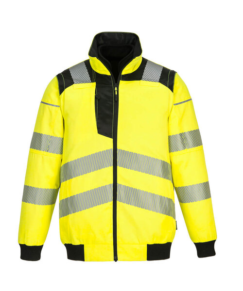 Portwest PW302YBR - PW3 Hi-Vis 3-in-1 Pilot Jacket  (R)