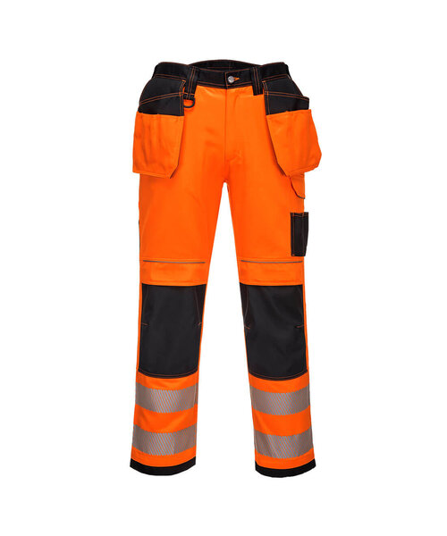 Portwest PW306OBR - PW3 Hi-Vis Stretch Broek met Holsterzakken (R)