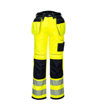 PW306YBR - PW3 Warnschutz Stretch-Bundhose mit Holstertaschen (R)