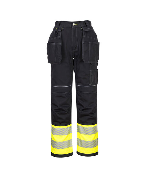 Portwest PW307YBR - PW3 Warnschutz- Bundhose mit Holstertaschen Klasse 1 (R)