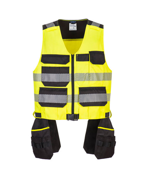 Portwest PW308YBR - PW3 Hi-Vis Class 1 Tool Vest  (R)