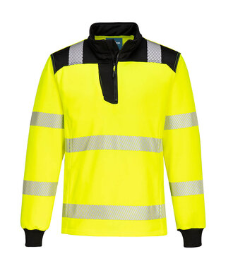PW326YBR - PW3 Hi-Vis Sweatshirt Zippé (R)