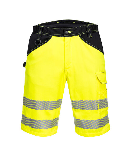Portwest PW348YBR - PW3 Hi-Vis Shorts (R)