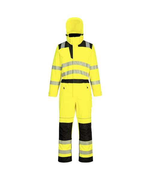 Portwest PW355YBR - PW3 Warnschutz Regenoverall (R)