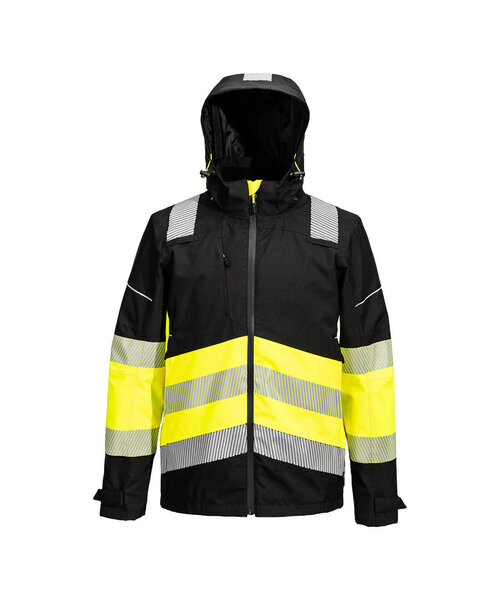 Portwest PW368YBR - PW3 Hi-Vis Class 1 Extreme Rain Jacket (R)