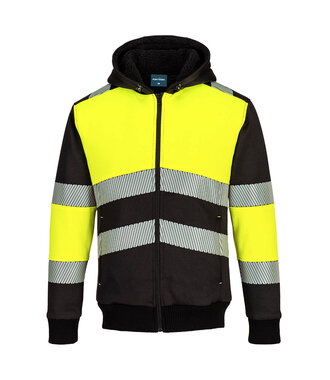 PW377YBR - PW3 Winter- Kapuzenjacke mit Reißverschluss Klasse 1 (R)