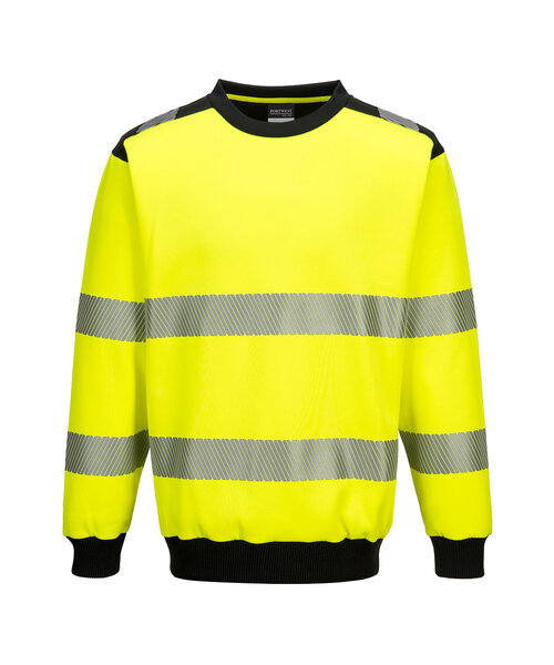 Portwest PW379YBR - Sweat à col rond PW3 haute-visibilité (R)
