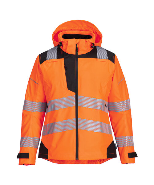 Portwest PW389OBR - PW3 Hi-Vis Women's Rain Jacket (R)