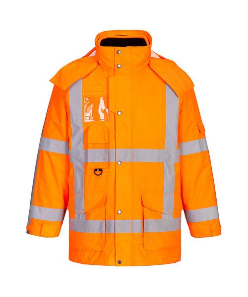 Portwest R461ORR - RWS Warnschutz 3 in 1 Verkehrsjacke (R)