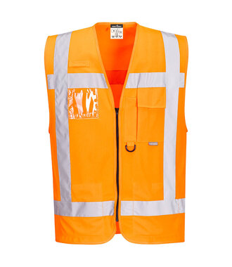 R476ORR - Gilet Multipoches haute-visibilité RWS  (R)