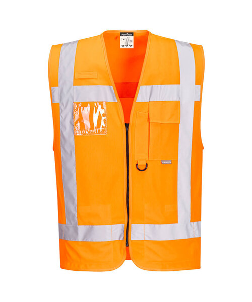 Portwest R476ORR - RWS Hi-Vis Executive Vest  (R)
