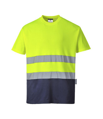 S173YNR - Hi-Vis Cotton Comfort Contrast T-Shirt S/S  (R)