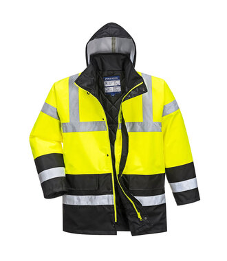 S466YBR - Warnschutz Kontrast Winter Verkehrsjacke  (R)