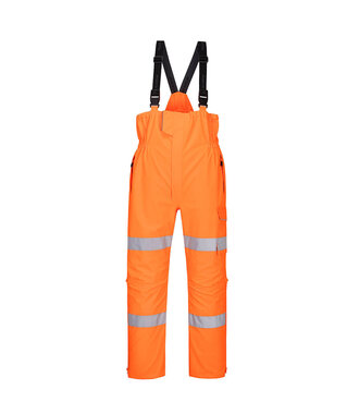 S594ORR - Hi-Vis Extreme Rain Bib and Brace (R)