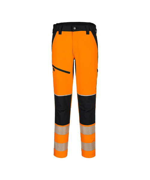 Portwest T140OBR - PW3 Hi-Vis Stretch Broek (R)