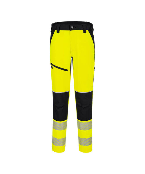 Portwest T140YBR - PW3 Hi-Vis Stretch Broek (R)