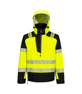 T161YBR - Veste imperméable à capuche haute visibilité PW3 (3L) (R)