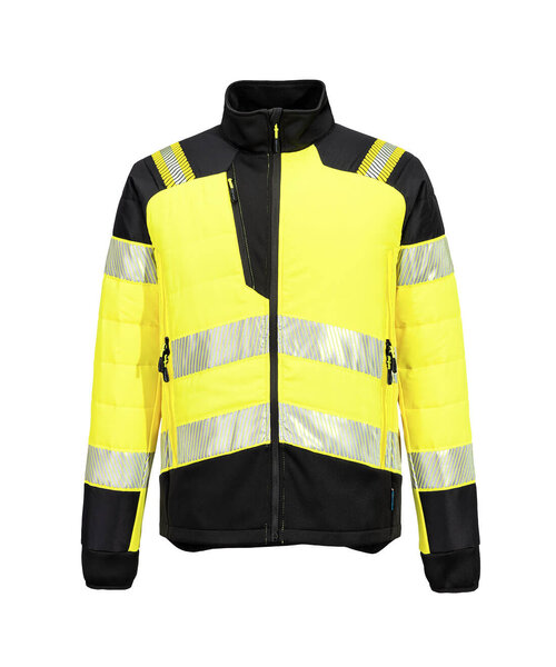 Portwest T170YBR - PW3 Hi-Vis Hybride Baffle Jack (R)