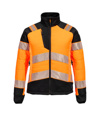 T171OBR - PW3 Hi-Vis Women's Hybrid Baffle Jacket (R)