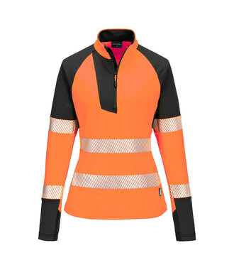 T173OBR - Sweatshirt zippé HV pour femme PW3 (R)