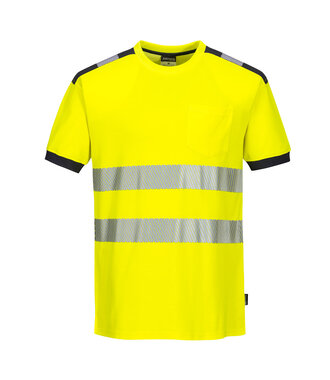 T181YGY - PW3 Hi-Vis Vision T-Shirt Korte Mouw  (Y)