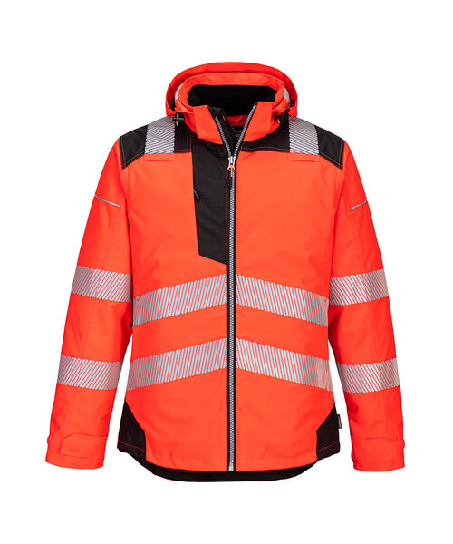 Portwest T400RBK - PW3 Warnschutz-Regenjacke  (K)