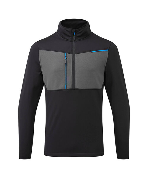 Portwest T755BKR - WX3 Tech Fleece met halve rits (R)