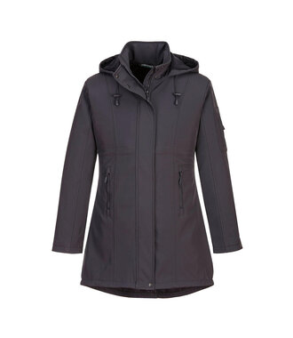 TK42CGR - Carla Softshell Jack voor dames (3L) (R)