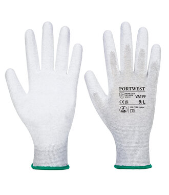 VA199G7R - Antistatischer PU Handschuh für Verkaufsautomaten (R)