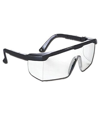 v.bril 511.00.03.01 clear zwart