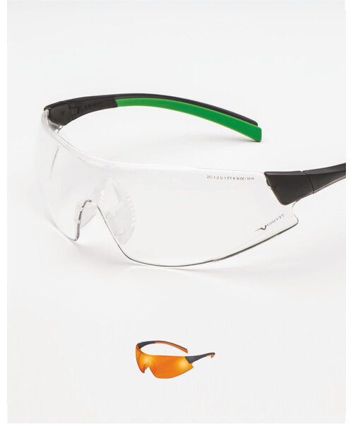 Univet v.bril 546.03.45.00 zwart/groen