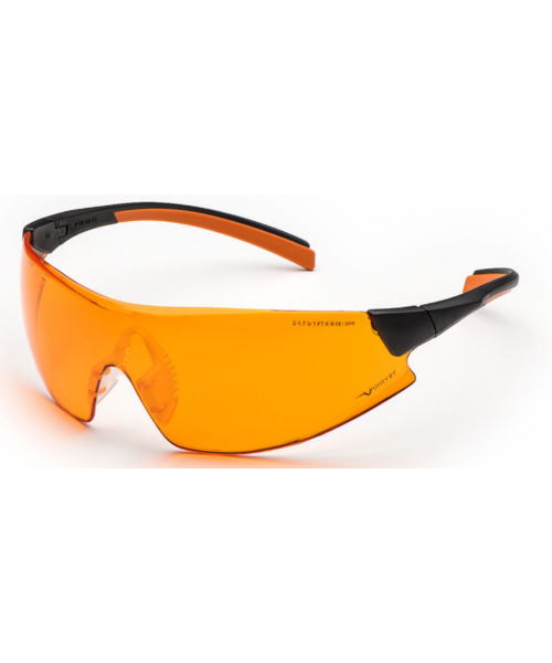 Univet v.bril 546.03.42.04 zwart/oranje