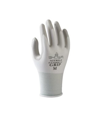 370W Nitrile white, size 7-M