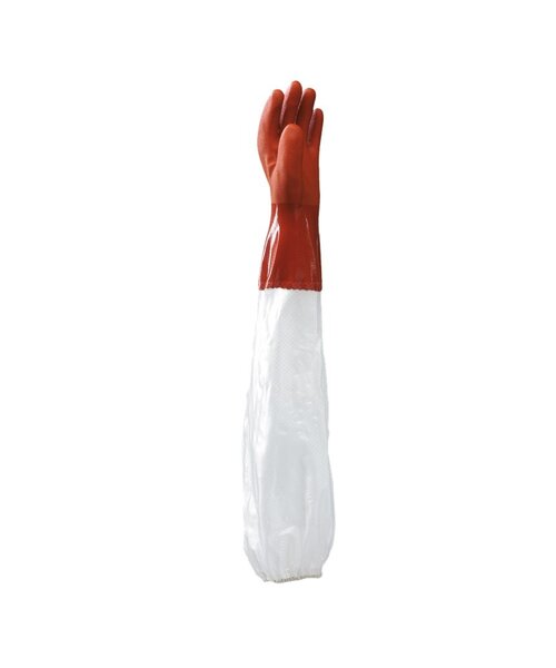 Showa 640 PVC oranje, mt 10-XL