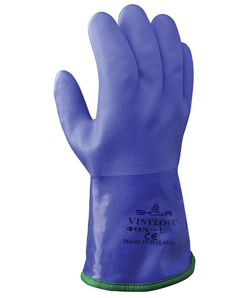 Showa 495 PVC Cold blue, size 9-L