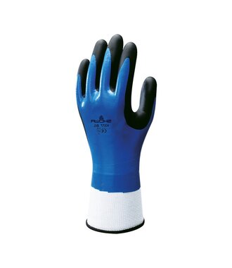 377 Nitrile Foam bl./black, 9-XL