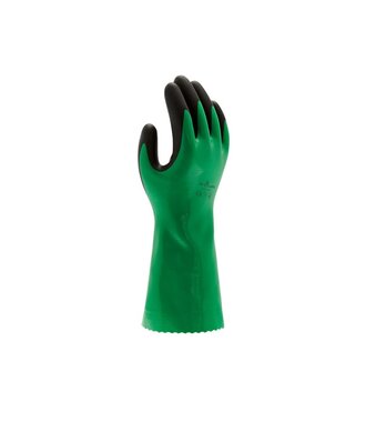 379 Mousse Nitrile vert/noir, 8-M