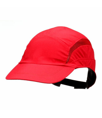 First Base impact cap red visor 70mm.
