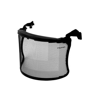 V4JK Mesh face shield steel black