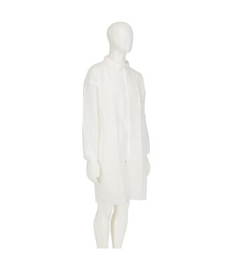 4400 Lab-/bezoekersjas blanc, taille M