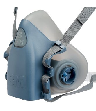 7503 halfgelaatsmasker siliconen mt L